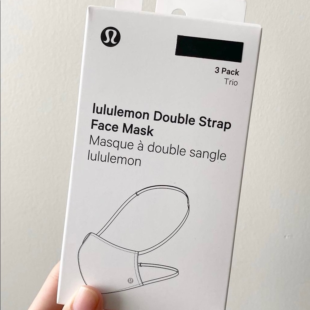 New 3-Pack of lululemon Face Masks